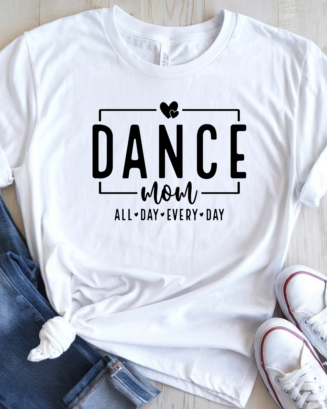 Dance Mom All Day Every Day, Bella + Canvas T-shirt, Sweatshirt, Gildan, Unisex, Crewneck, Oversized